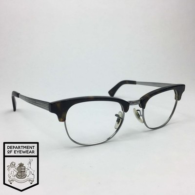 Ray Ban Club Master Style Brille Schildpatt Silber Gestell Original. Mod: RB 5294