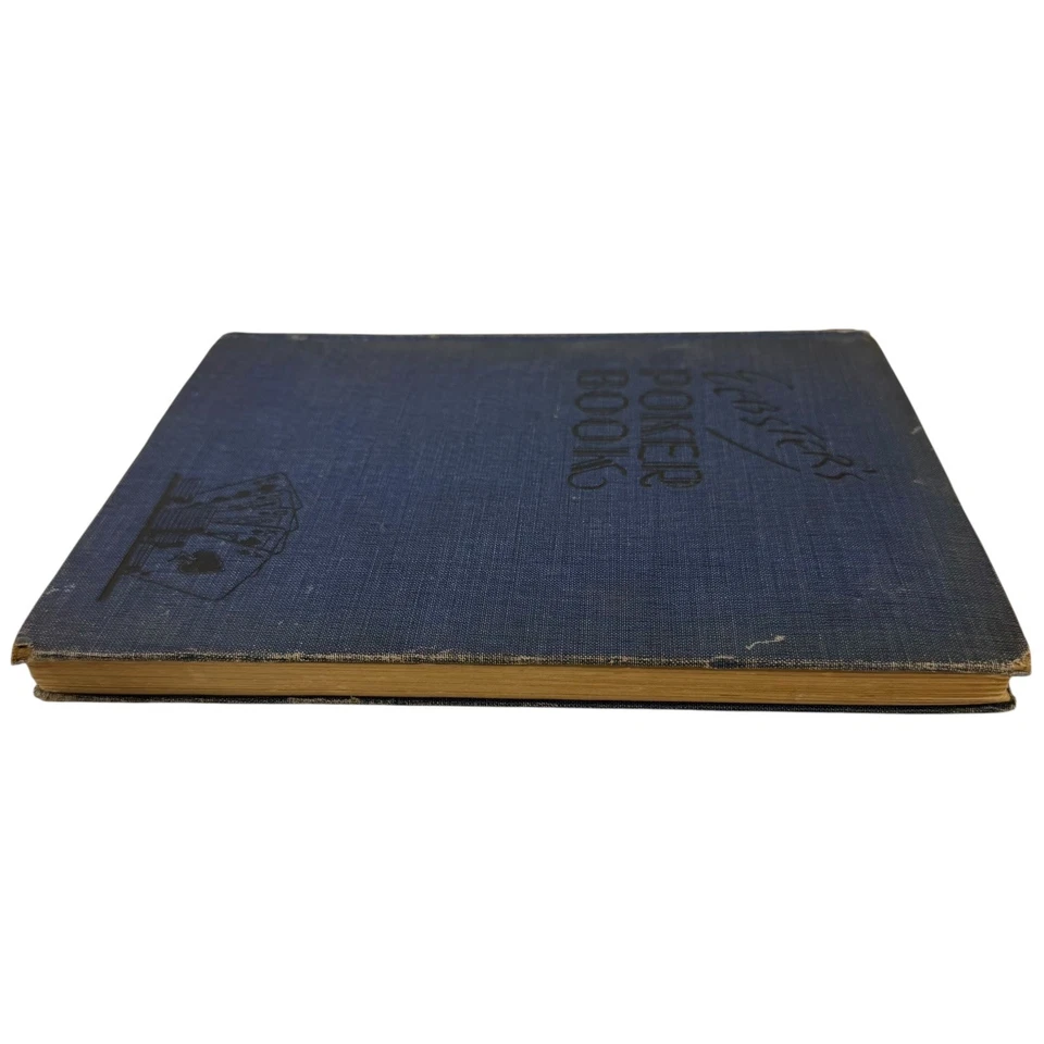 Webster's Poker Book Glorifying Americas Favorite Game 1925 Simon Schuster Foto 3 de 4
