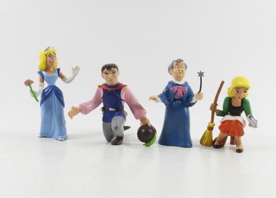 Cinderella == Walt Disney 4 x Figuren comics spain