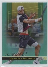 2024 Topps Chrome Aqua Refractor 382/399 Grigor Dimitrov #163 7k8