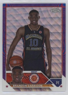 2023 Topps Chrome McDonald's All American 7/125 Brandon Garrison #66 13gp