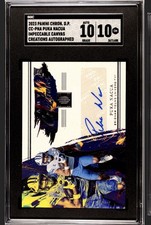 2023 Chronicles Impeccable Draft Picks Puka Nacua Rookie Auto RC Rams SGC 10 10