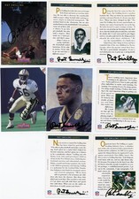 1992 Pro Line Profile Pat Swilling - NO Saints 8 card Autograph set 1/9-9/9 READ