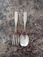 Community Stainless 2-Pc Baby Spoon  Fork Set, SALE