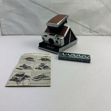 Polaroid SX-70 Land Camera Brown Sofortbild kamera SX70 Untested