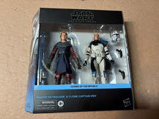 Star Wars Figure TBS Black Series 2 Pack Anakin Skywalker Clone Captain Rex