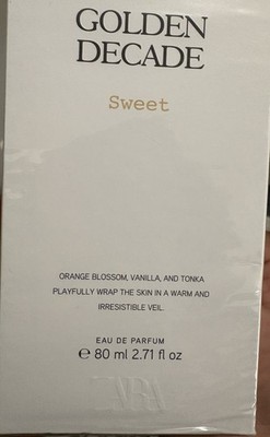 Zara Golden Decade Sweet Eau de Parfum 80ml, NWB