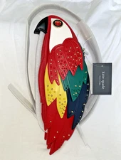 NWT Kate Spade Rio Parrot Crossbody Bag Novelty Red Mutlicolor Dust Bag $458