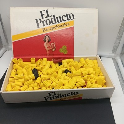 New (Lot of 100+) Yellow Twist-On Wire Connectors 18AWG 30-074 74B