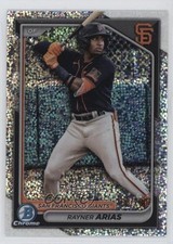 2024 Bowman Draft Chrome Sparkle Refractor /200 Rayner Arias #BDC-189 17f8