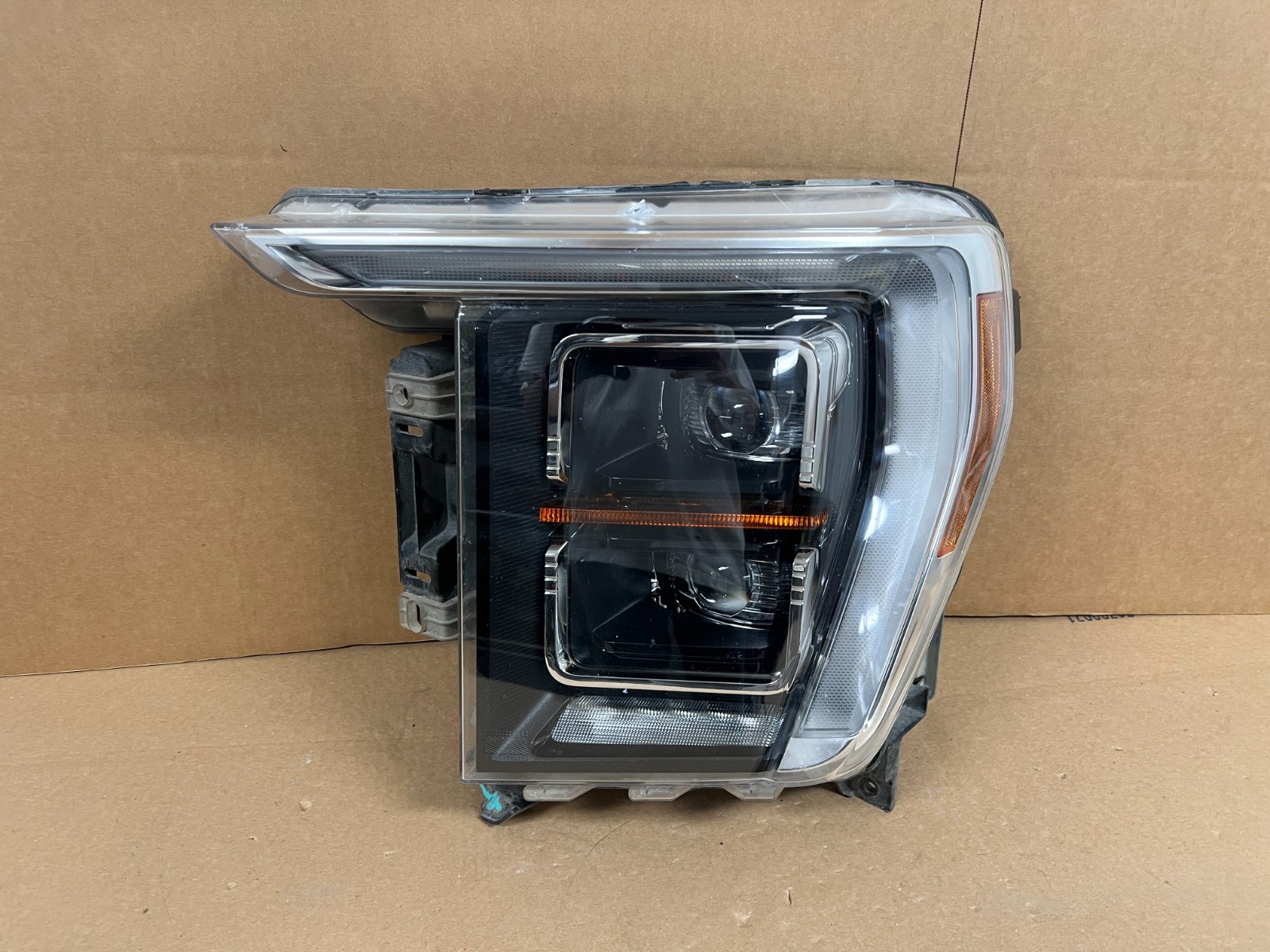 OEM 2021 2022 2023 FORD F-150 LED HEADLIGHT DUAL PROJECTOR W/ MODULE LEFT LH