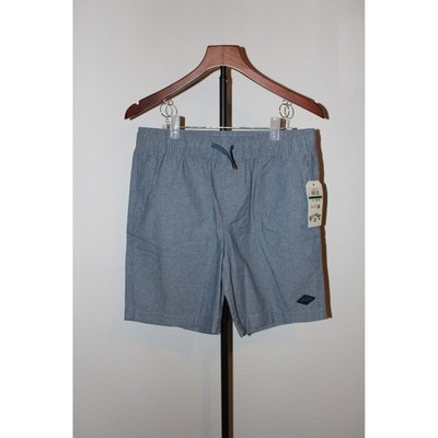 Billabong Boy's Bay Blue Crossfire Slub Walkshorts Size L 14/16 NWT