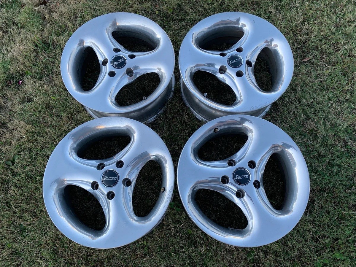 90s Pacer Tri-Spoke Wheels 16x7 | eBay