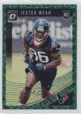 2018 Donruss Optic Rookies Green Velocity Prizm Jester Weah #143 8d2