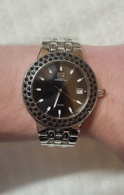 Marc Ecko Non-Stop Stainless Steel Watch,  Model: E95004G2, 50 M Water Resistant
