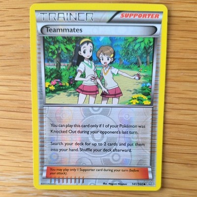 TEAMKOLLEGEN 141/160 POKEMON KARTE (XY PRIMAL CLASH SET) REVERSE HOLO