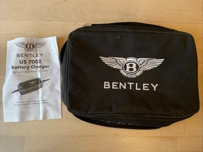 2012 - 2018 BENTLEY CONTINENTAL BATTERY CHARGER 7002 CARYING STORAGE CASE   OEM