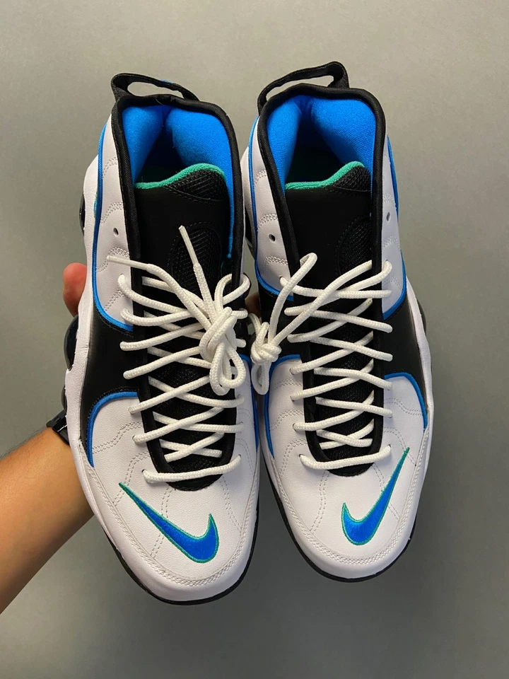 Size 11 - Nike Air Zoom Flight 95 White Photo Blue - Image 3 of 4