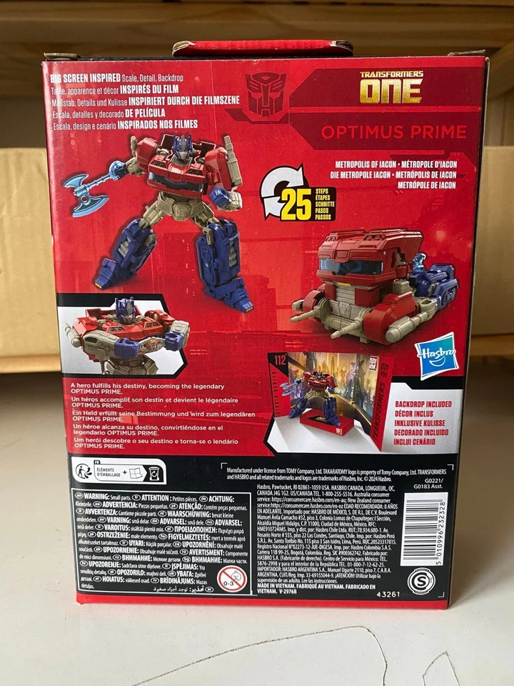 Transformers - TF One - Studio Series #112 - OPTIMUS PRIME - new/sealed - Image 2 of 2