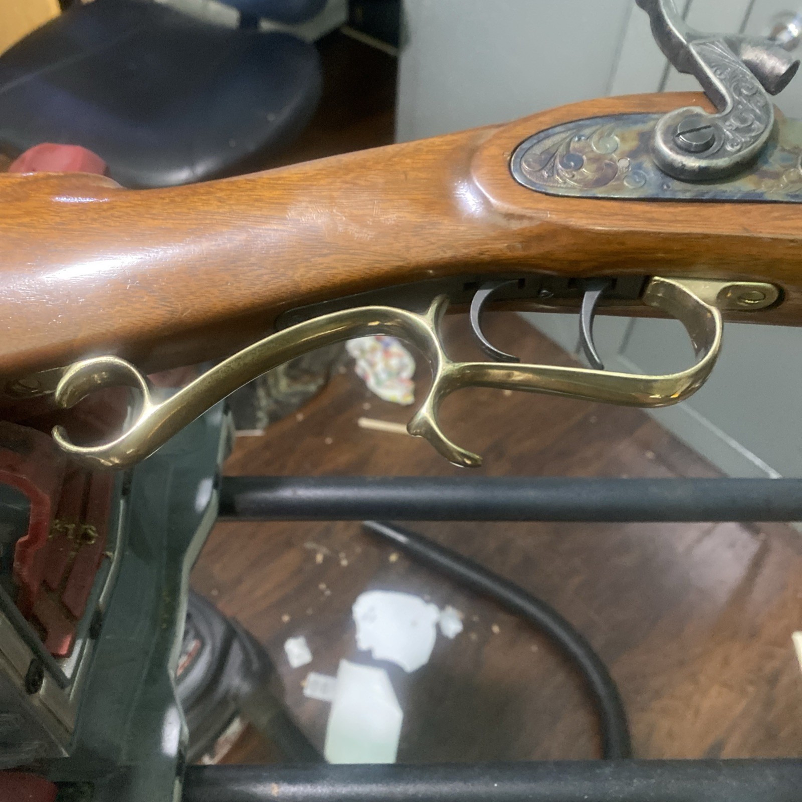 Thompson Center Hawken Stock Complete With 15/16” Barrel Channel.