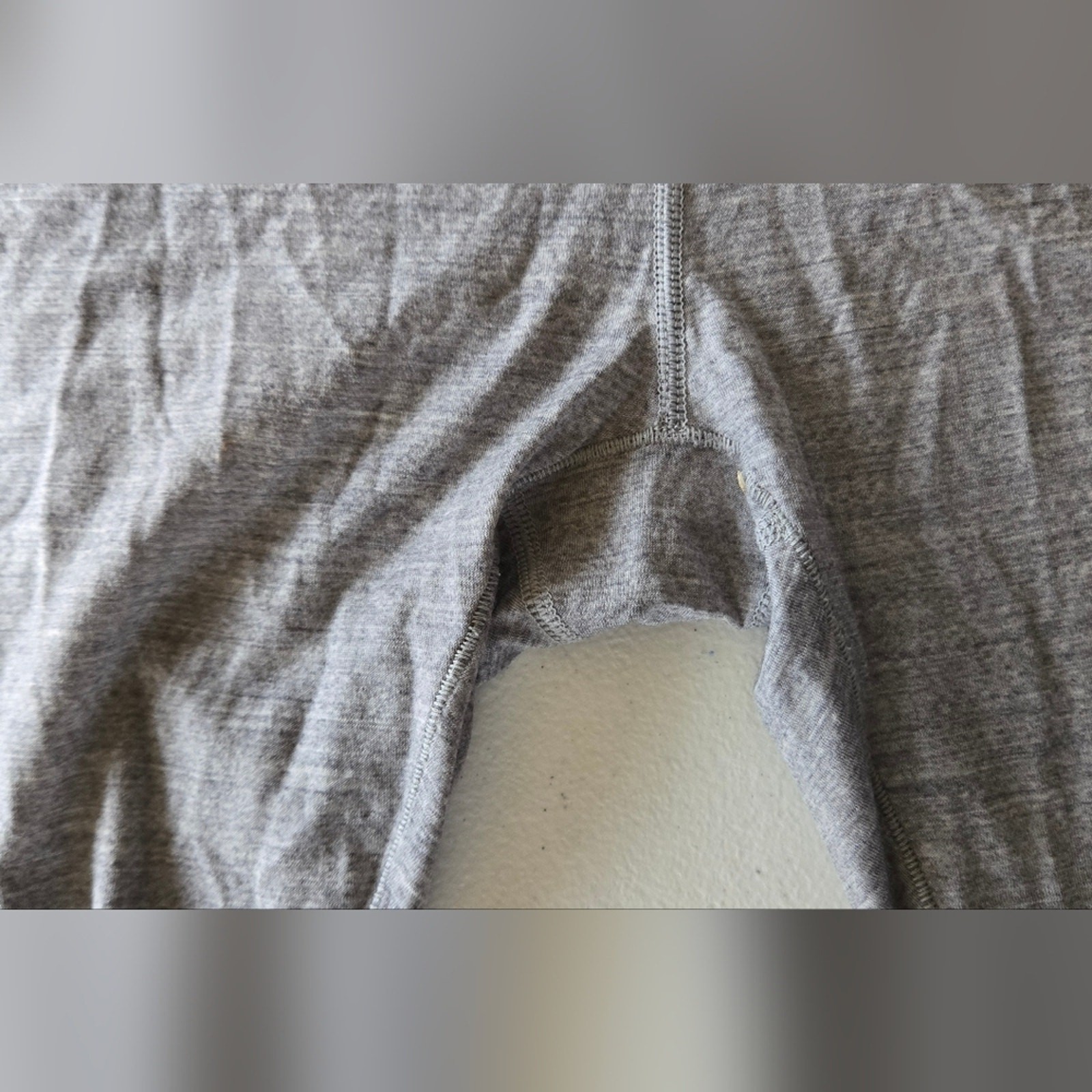 Smartwool Womens Black Base layer Gray Leggings S… - image 4