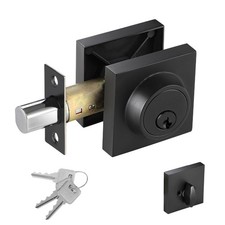 All Keyed Alike Entry Door Lock with Single Cylinder Deadbolt, Set of 6
