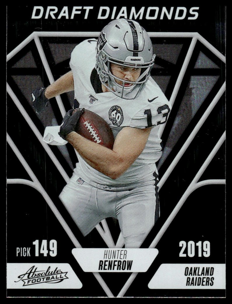 2023 Panini Absolute Hunter Renfrow #DD-4 Draft Diamonds