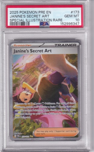 Janine's Secret Art graded PSA 10 for sale on eBay