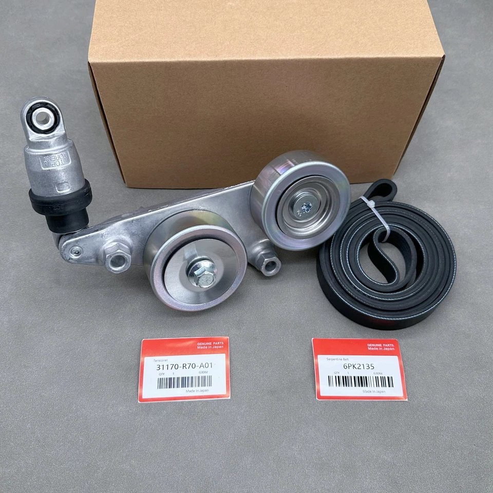 OEM 31170-R70-A01 Tensioner Assembly w/ Belt For 2010 Honda Accord Odyssey Pilot - Imagem 3 de 4