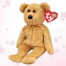      CASHEW    2000 TY Beanie Baby Bear   MWMT'S