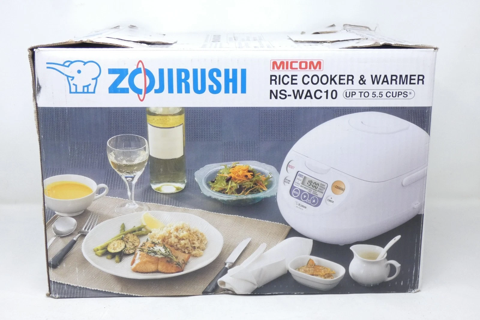 Zojirushi Micom NS-WAC10 Fuzzy Logic 5.5 Cup Rice Cooker and Warmer
Opens in a new window or tab