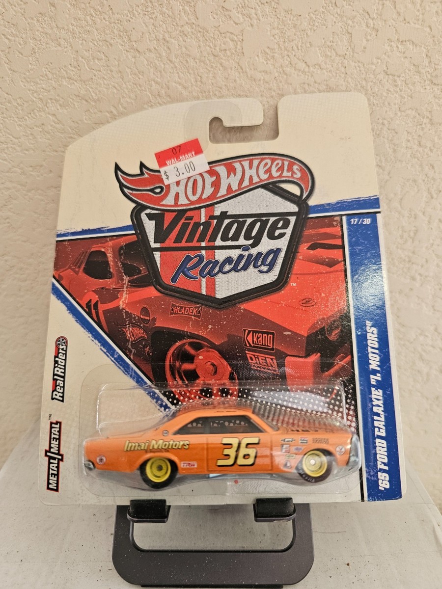 Hot Wheels Vintage Racing '65 Ford Galaxie I Motors Real Riders