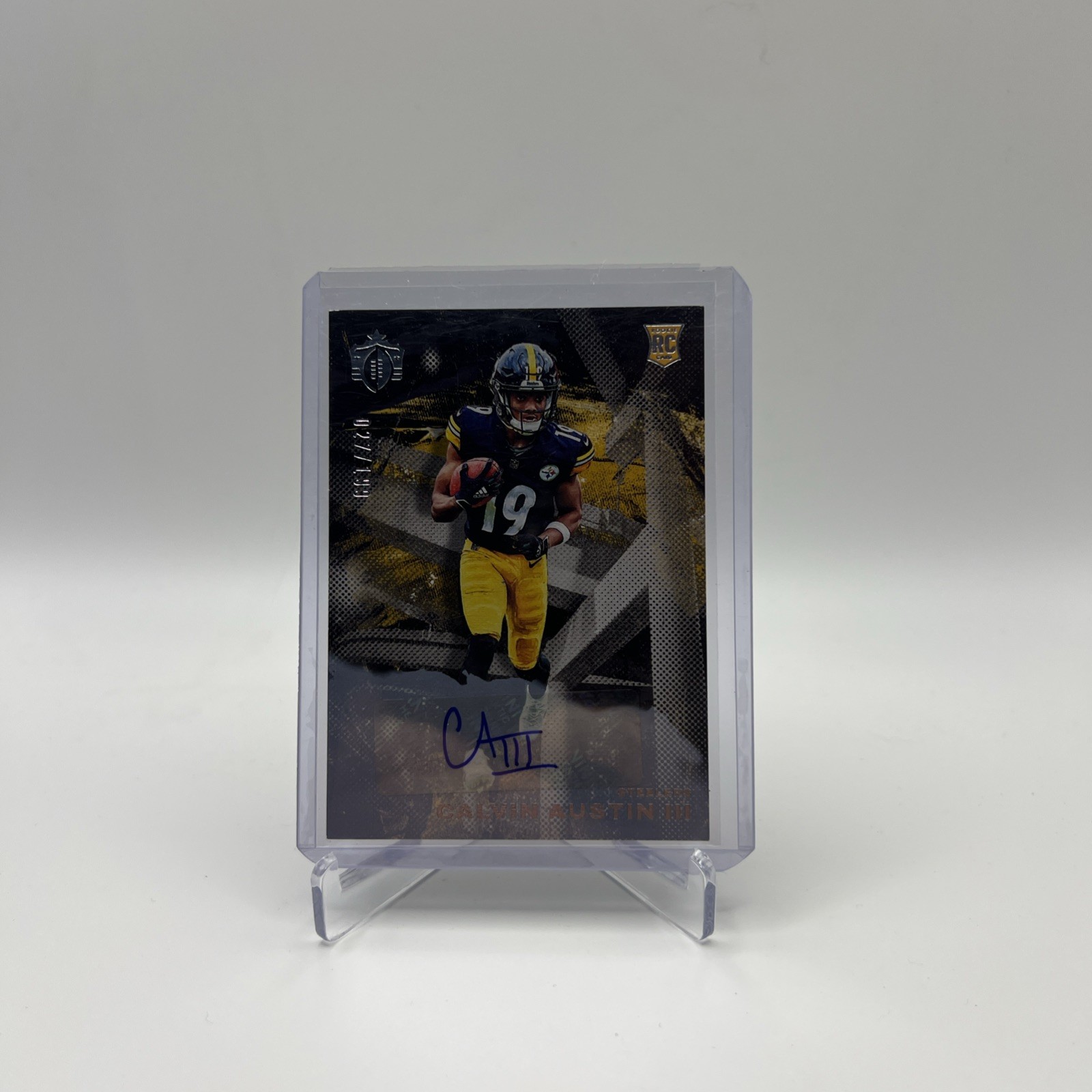 2022 Panini Chronicles - Gridiron Kings Calvin Austin III #GK-27 Signatures /199