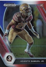 2021 Prizm Draft Picks - Asante Samuel Jr. Red White Blue #111 RC