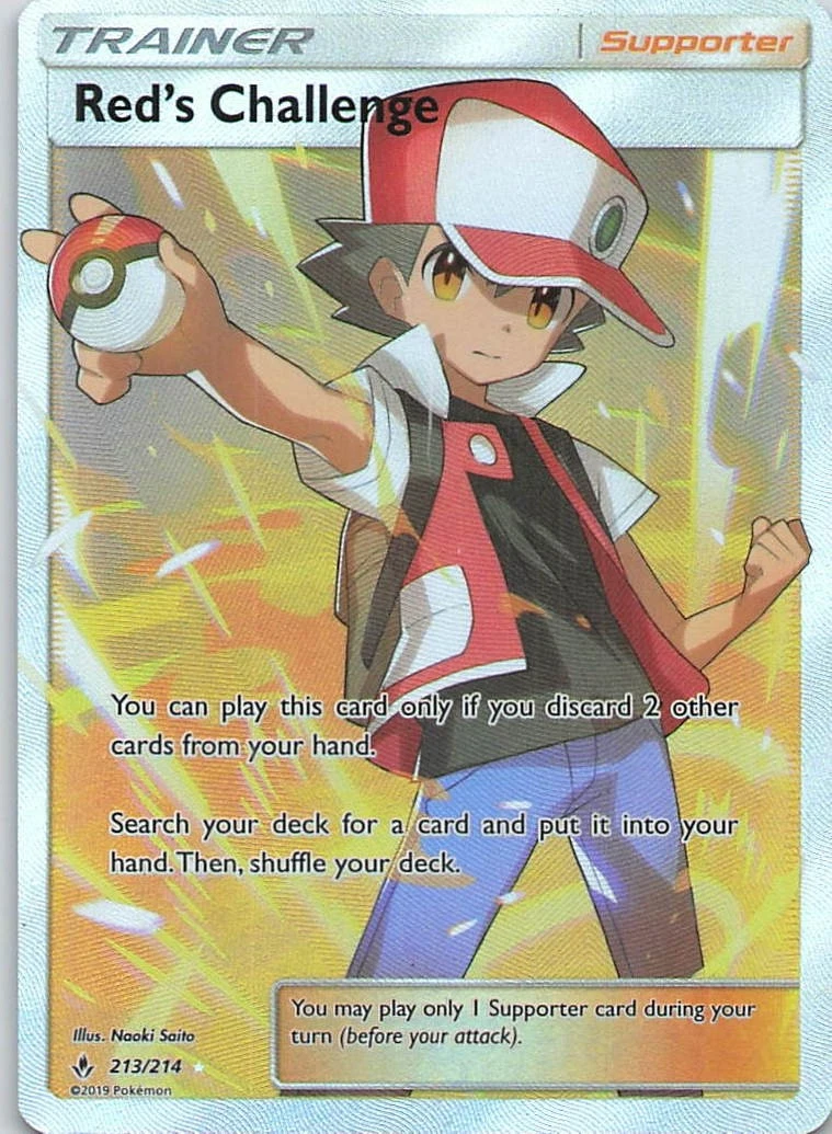 Red's Challenge Pokémon TCG Cards for sale | eBay