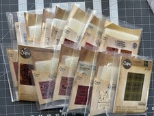 Tim Holtz Alterations Sizzix Texture Fades Embossing Folders YOU CHOOSE