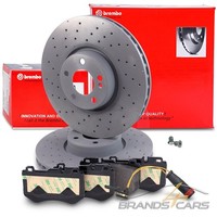 Brembo Bremsscheiben Ø342 +BelÄGe +Kontakt Vorne FÜR Mercedes C-KLASSE W205 S205