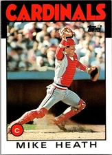 Baseball 1986 Topps Traded #46T Mike Heath St. Louis Cardinals