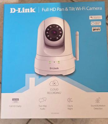 D-Link Full HD Pan & TilT Wifi Kamera DCS-8525LH Motorkamera NEU OVP