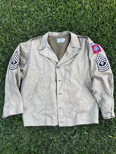 VTG 40s Reproduction 82nd airborne Mil-tec by Sturm US Army M41 Jacket - 42