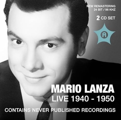 Mario Lanza - Various: Live 1949-50 Private - Mario Lanza CD CAVG The Cheap Fast