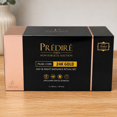 Prédiré Paris Pearl Core 24K Gold Day & Night Radiance Set 2x50mL