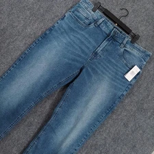 Buffalo David Bitton Jeans Mens 34x30 Blue Relaxed Straight Driven Stretch Denim