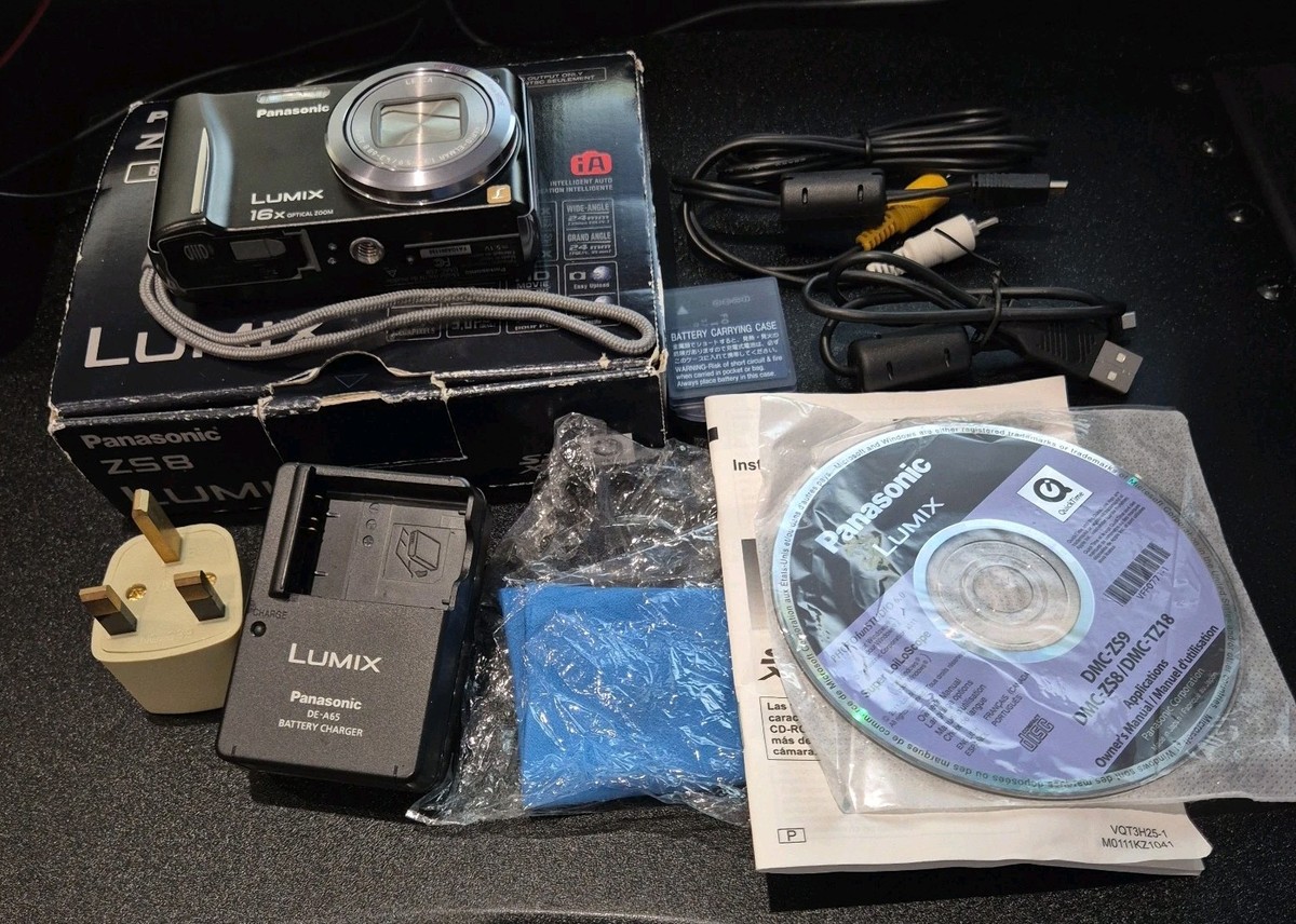 Panasonic LUMIX DMC-TZ18/DMC-ZS8 14.1MP Digital Camera - Black for