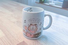 Garfield Krug Tasse Musik ist mein Leben 1978