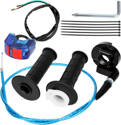 #ad #ad YOXUFA 7 8 Twist Throttle Handle Cable Grip for Predator 196cc 212cc 6.5hp Colem $19.80