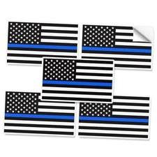 5PS American Flag Decals, 5  3  Reflective Waterproof  Sunscreen American C