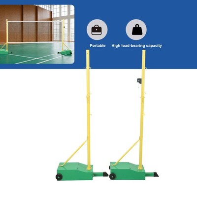 1.55m Badminton Volleyball Tennis Net Set with Stand/ Carry Bag Height Moveable