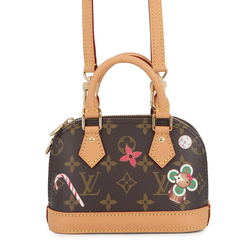 LOUIS VUITTON Nano Alma Vivienne Monogram Candy Red M12199