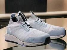 Womens Timberland PRO Radius Composite Safety Toe Work Shoe Gray _ Blue Sz 9.5